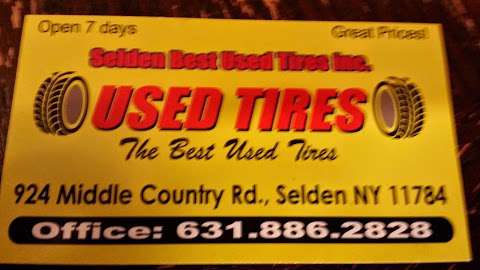 Jobs in Selden Best Used Tires Inc. - reviews
